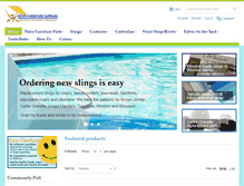 Tablet Screenshot of patiofurnituresupplies.com